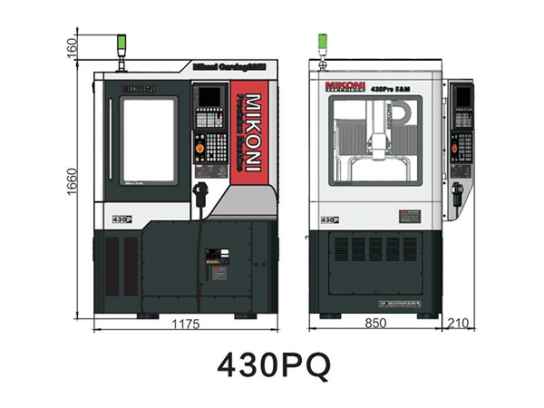 米科尼430PQ雕铣机